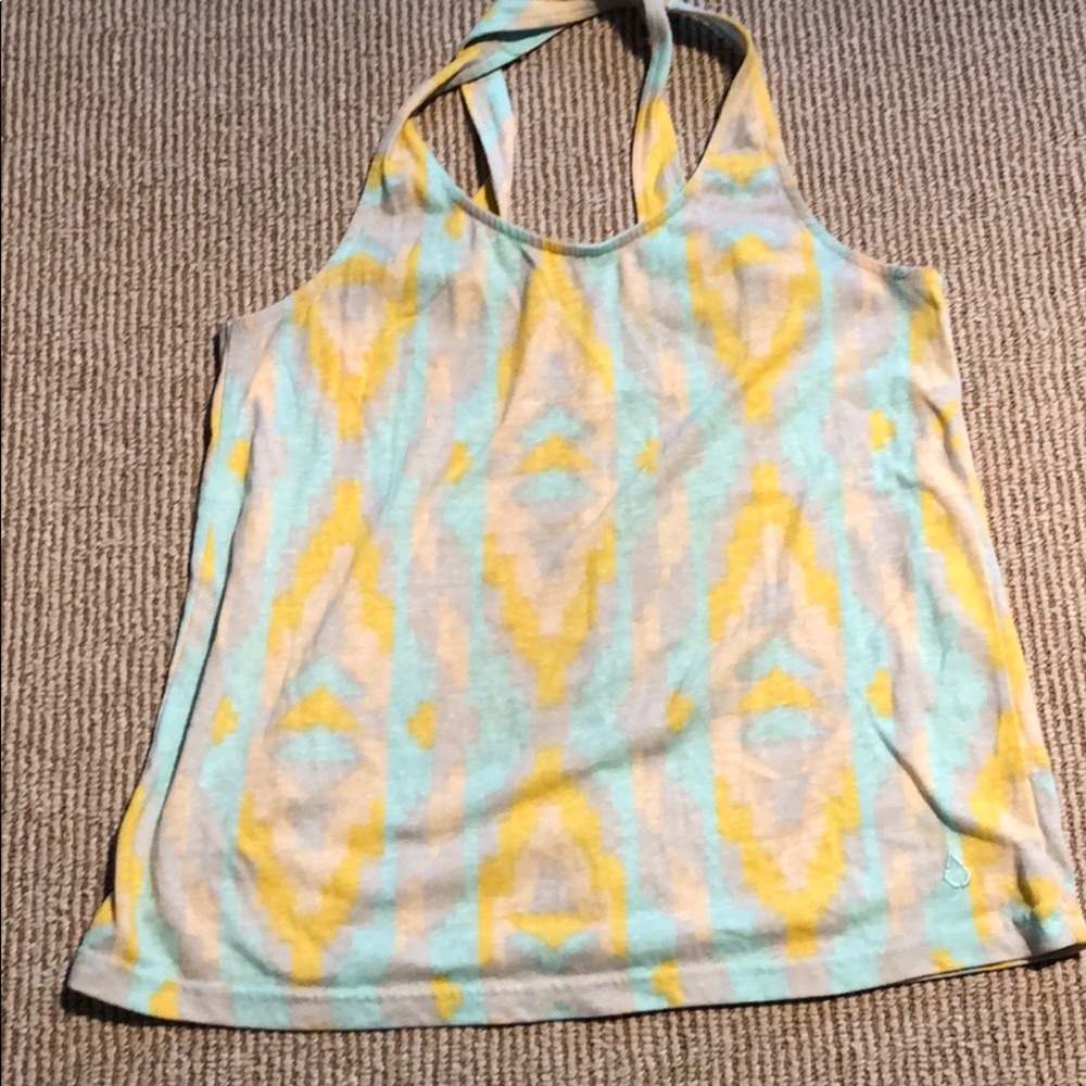 Volcom ikat crossback tank